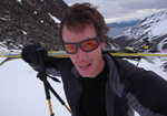 [Es Tresidder using the new Adidas Terrex Pro sunglasses on the Patagonia Ice Cap, 2 kb]