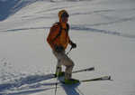 [Amazing Ski conditions in Scotland, Viv testing the Work Gloves in the white stuff., 2 kb]