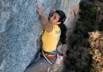 [Daila Ojeda on her new route and her first 8c at Oliana., 3 kb]