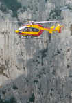 A rescue helicopter, En Vau, Calanques, 4 kb
