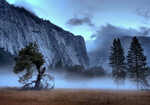 [Royal Arches & Morning Mist, Yosemite Valley, 1 kb]