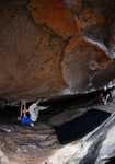 [Chris Webb Parsons in the Hollow Mountain Cave, Grampians (Australia), 2 kb]