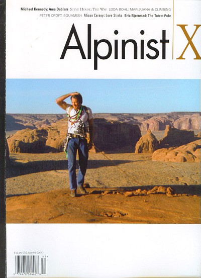 Alpinist Magazine  © Jack Geldard - Editor - UKC
