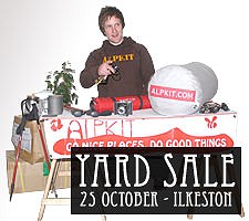 Alpkit Yard Sale, Lectures, market research, commercial notices Premier Post, 1 weeks at £25pw
