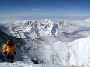 View from the South Summit of Everest