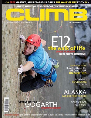 Climb magazine: December 2008  © Climb magazine