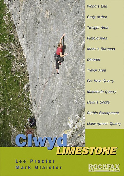 Clwyd Limestone Rockfax Cover