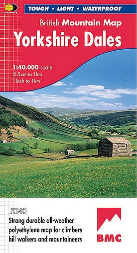 The Yorkshire Dales map