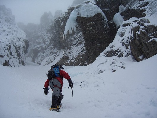 Approach to Number 2 Gully.  © Tony the Blade