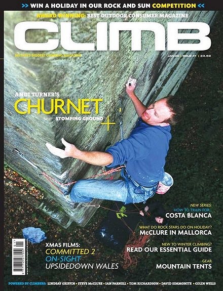 Climb magazine: January 2009