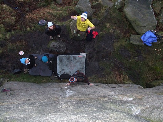 people crowded round West Side Story, Burbage West.  © Dan Lane