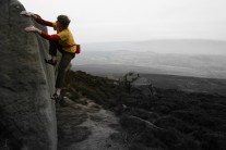 A cold but sticky Thorn Crag