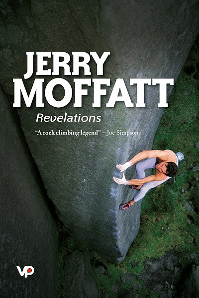 Jerry climbing Ulysses at Stanage on the cover. Photo credit: Heinz Zak/Vertebrate Publishing. 