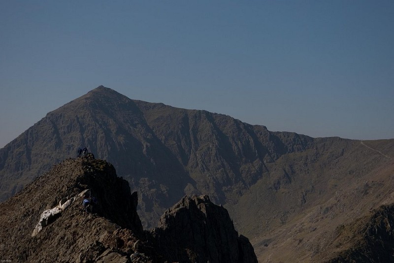 Crib Goch - the scene of many accidents and rescues  © Mark Reeves