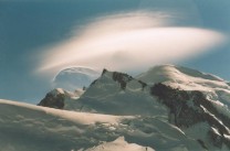 Lenticular Cloud over Mont Blanc