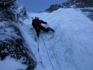 good ice pitch on west gully