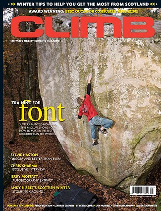 Climb magazine , March 2009