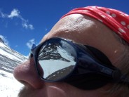 Reflection of the Polish Glacier, Camp 2, Aconcagua