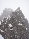 Party ahead on Dorsal Arete (I promised I'd upload to UKC!)