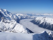 Chamonix Valley from Grandes Montets