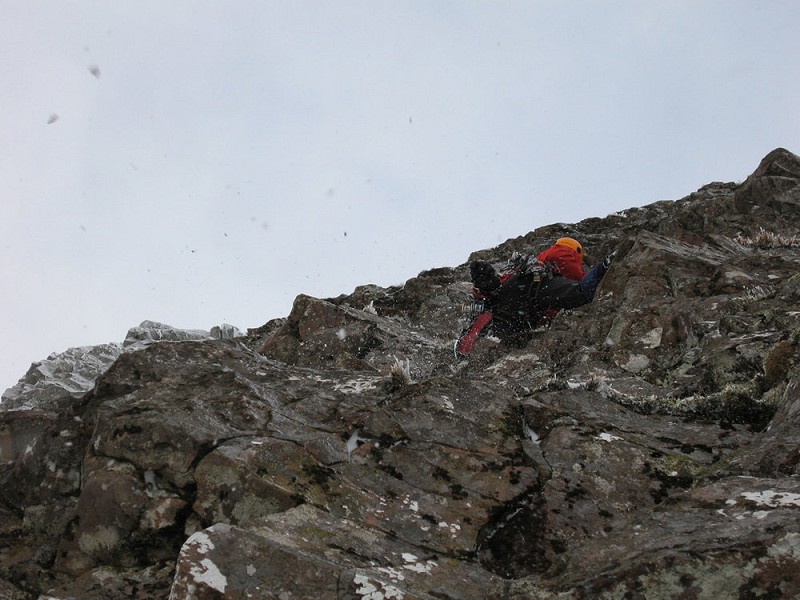 Guy leading the second pitch of The Godfather  © Es Tresidder
