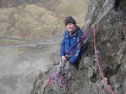 Ray Shaw Belay on Flying Buttress