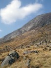 The approach in to Beinn Trilleachan (Etive Slabs)
