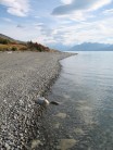 Mt Cook from the shore of Lake Pukaki.