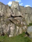 Bow and Bowline aretes, Number four crag