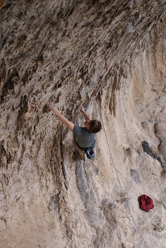 Jonathan Stocking on form in Terradets, Spain  © Allan Cassidy