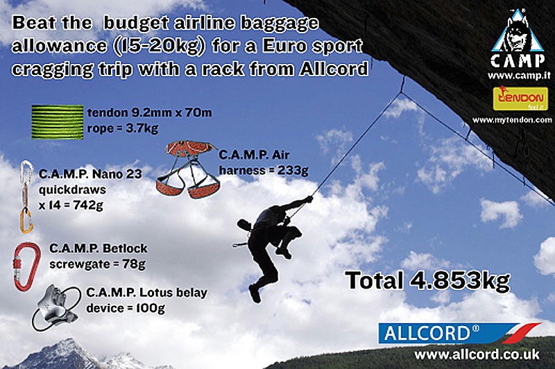 Beat the budget airline allowance with a lightweight rack from Allcord #1
