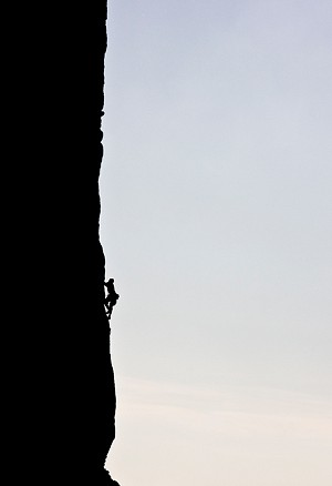 Central Buttress Silhouette  © london_huddy