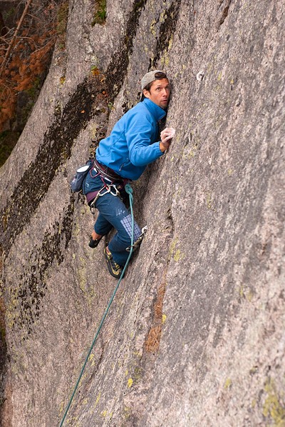 Harald Østerbø consentrates on a technical slab at Gamledammen in Drammen, Norway  © Tom Atle Bordevik