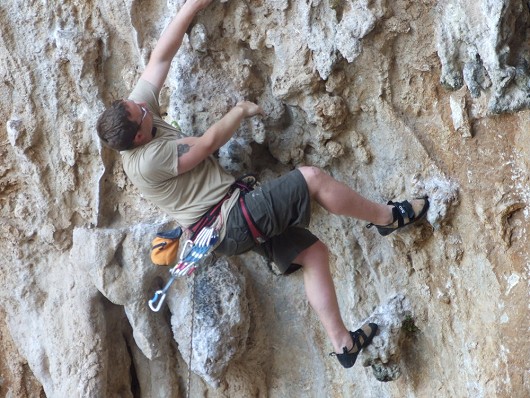 Peter Stollery, DNA, Grande Grotta Kalymnos  © laurasmith