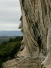 The "Real" Nose. Tuffa's line up to make this interesting Face. the crag is Orpierre Nr Seyne in France