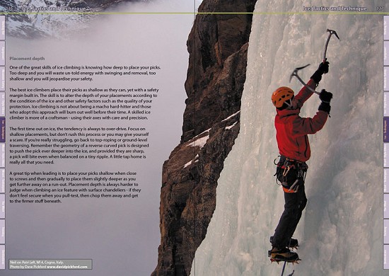 Winter Climbing + Sample Spread  © Rockfax