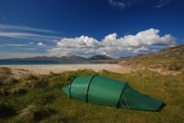 Who needs a 5* hotel?!
Outer Hebrides perfect wild camping