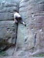 Climbing Stone farm crack