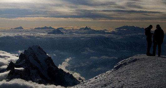 Matterhorn from Mt Blanc  © Dave Foster