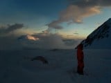 Very cold night at the 14'000ft camp