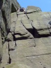 solo of prow twin cracks @ the roaches