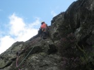 2nd pitch brown Crag Wall