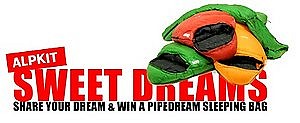 WIN: An Alpkit PipeDream Sleeping bag, Products, gear, insurance Premier Post, 2 weeks at £70pw