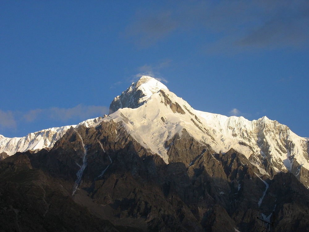 Rakhiot Peak (7070 m.) from Rupal, Himalaya, Pakistan  © tomchyk