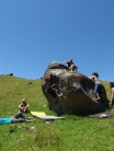 friends and bouldering
