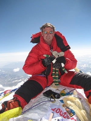 Kenton Cool on the summit of Everest (again!)  © PyB / Individual Photographers