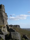 Just about everyone is enjoying a late September Sunday at Stanage