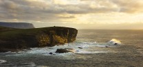 The cliffs at Yesnaby, Orkney
