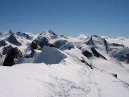 Pollox, Castor, and the Monte Rosa