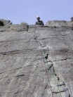 me at the top of seamstress vs, my first slate lead